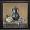 Jeanette Hennum - Still life with a blue ribbon