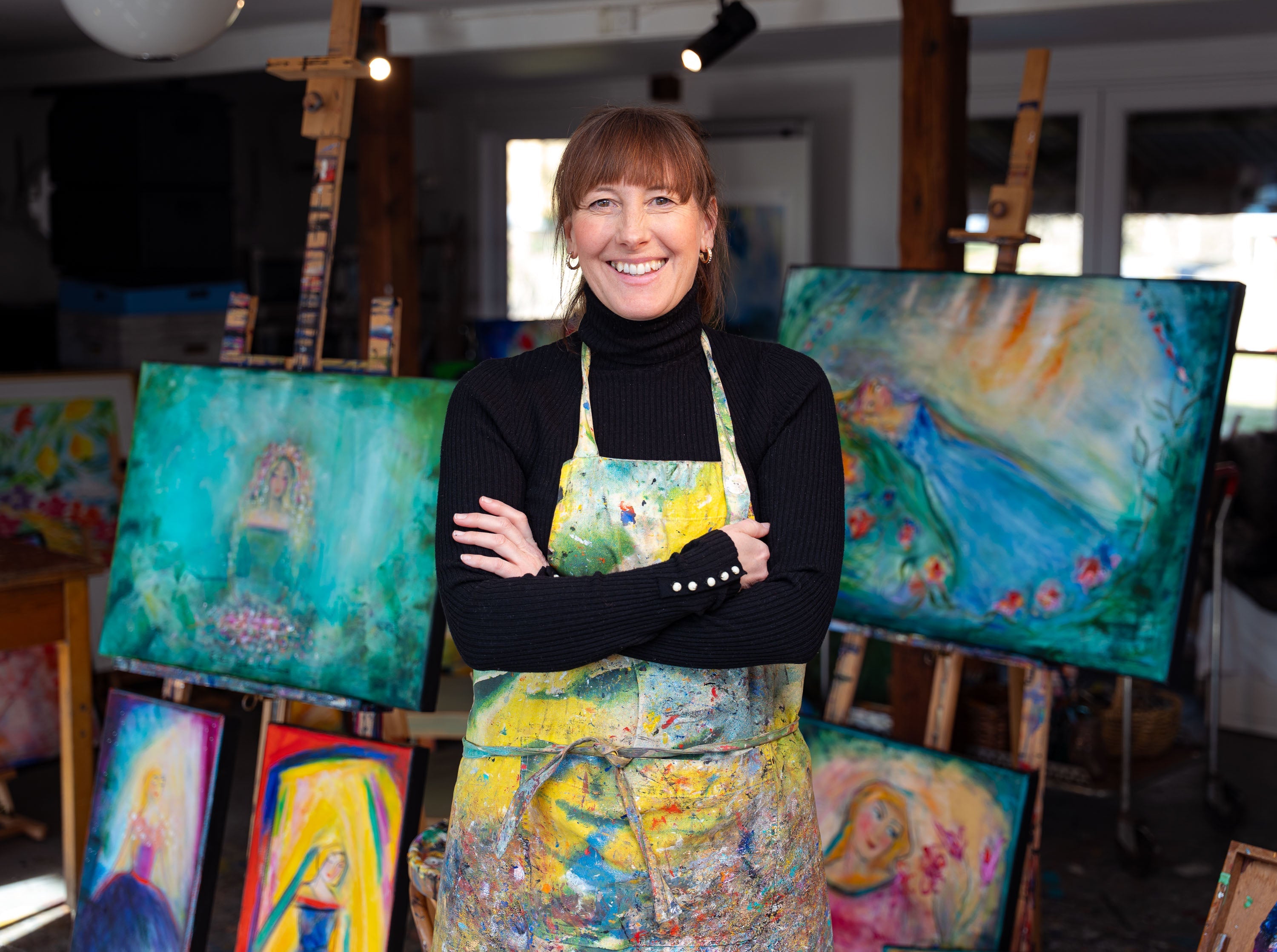 Emilia Linderholm Målningar