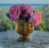 Vladimir Volegov - Roses in Bronze Vase