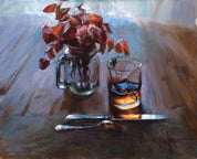 Vladimir Volegov - Still Life With a Bouquet of Dried Flowers