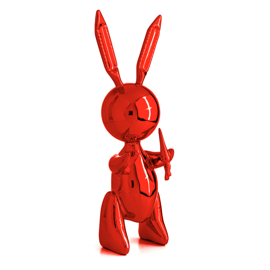 Editions Studio Art - Balloon Rabbit XL (Red)