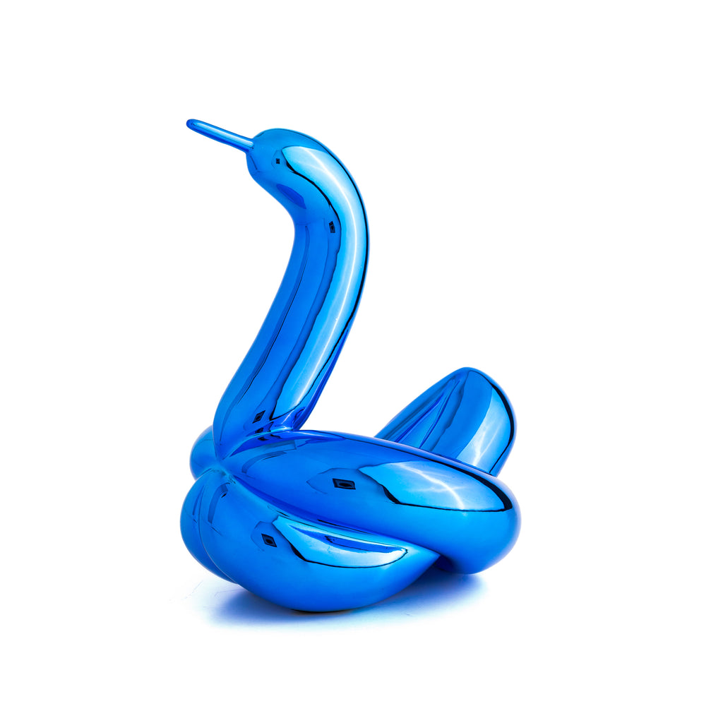 Editions Studio Art - Balloon Swan L (Blue) - Efter Jeff Koons