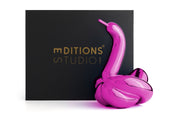 Editions Studio Art - Balloon Swan L (Pink) - Efter Jeff Koons