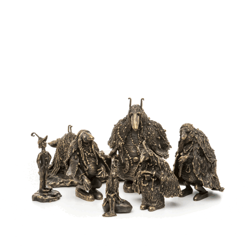 Helle Bang - Trollmor vid bordet med prinsessan (Edition 36)