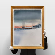 Lars Lerin - Tystnad över Snöfälten