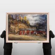 Lars Lerin - Lada vid Skogsbrynet