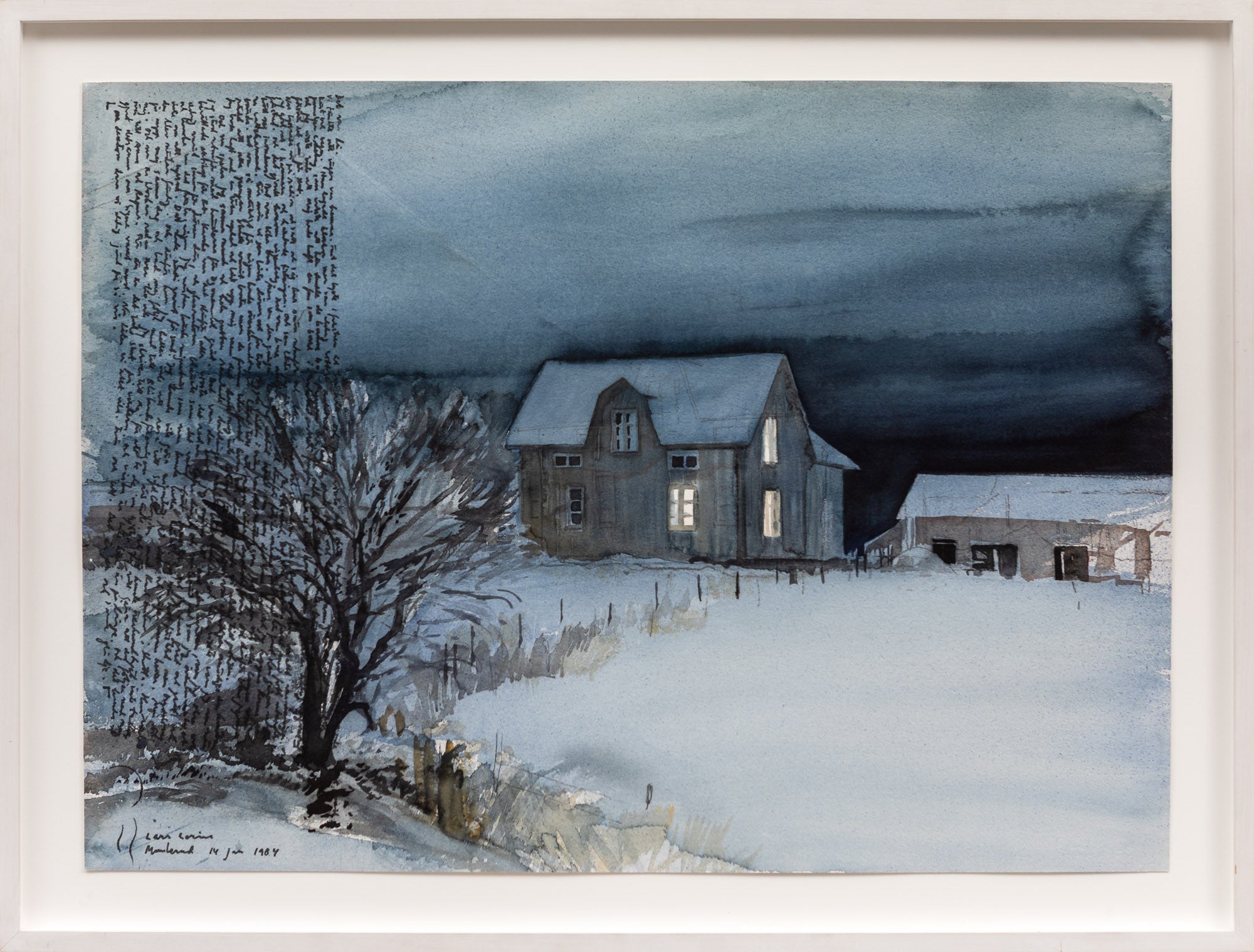 Lars Lerin - Optikerns Hus