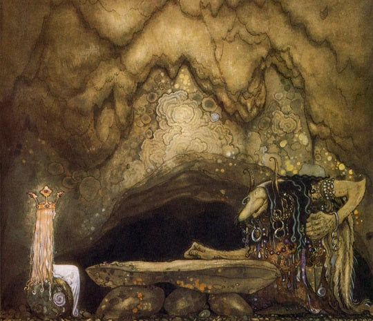 Helle Bang - Trollmor vid bordet med prinsessan (Edition 36)