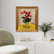 Olle Hjortzberg - Rosor i Silvervas