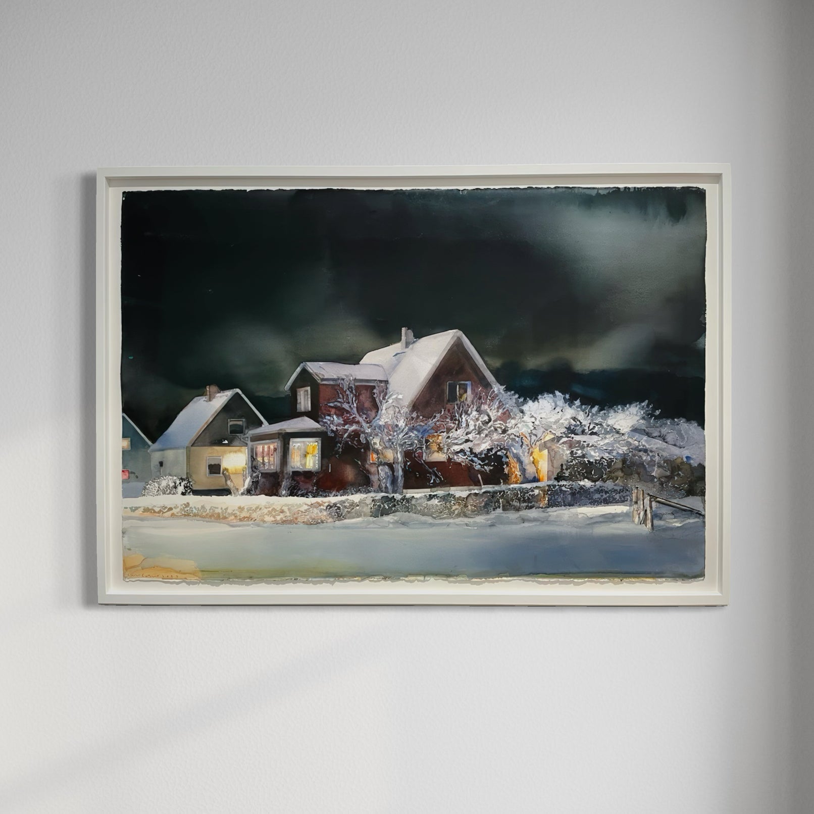 Lars Lerin - Vinterkväll