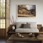 Lars Lerin - Lada vid Skogsbrynet