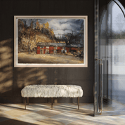 Lars Lerin - Lada vid Skogsbrynet