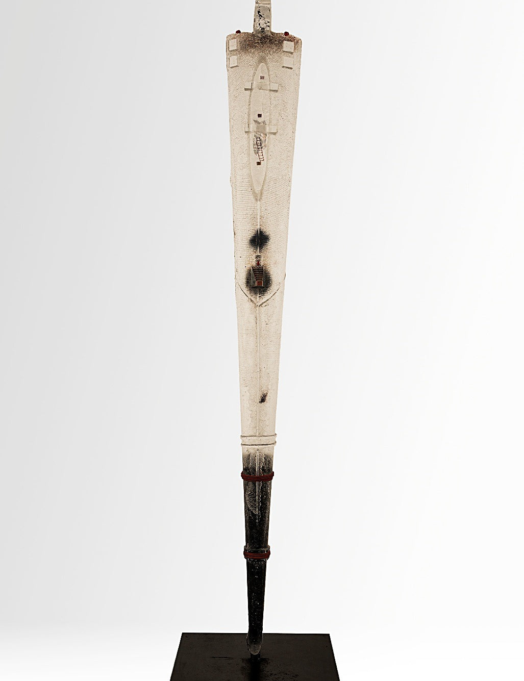 Bertil Vallien, Watcher, glasskulptur 195 cm