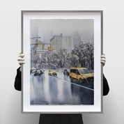 Christian Koivumaa - New York Taxi, hållen i händer för skala