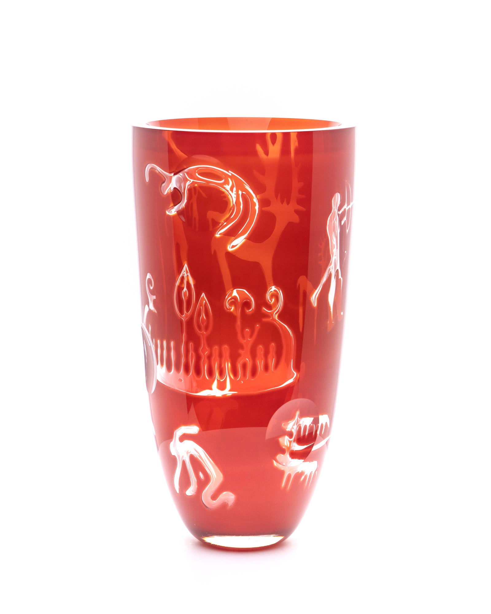 Micke Johansson - Stone Carving (Red)