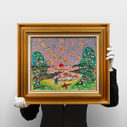 Uno Vallman - Båt i Skymning