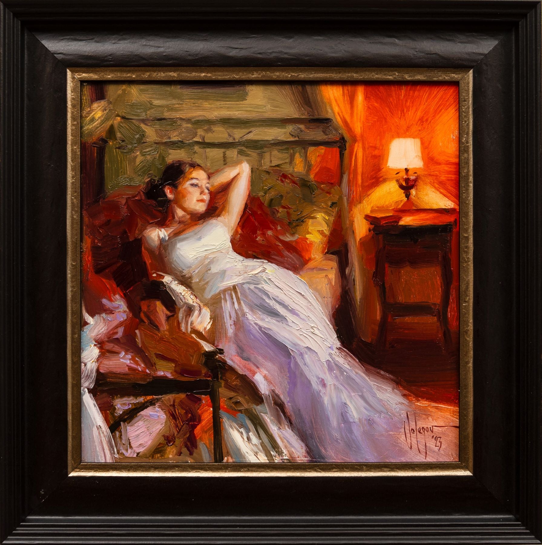 Vladimir Volegov - Resting on the Bed