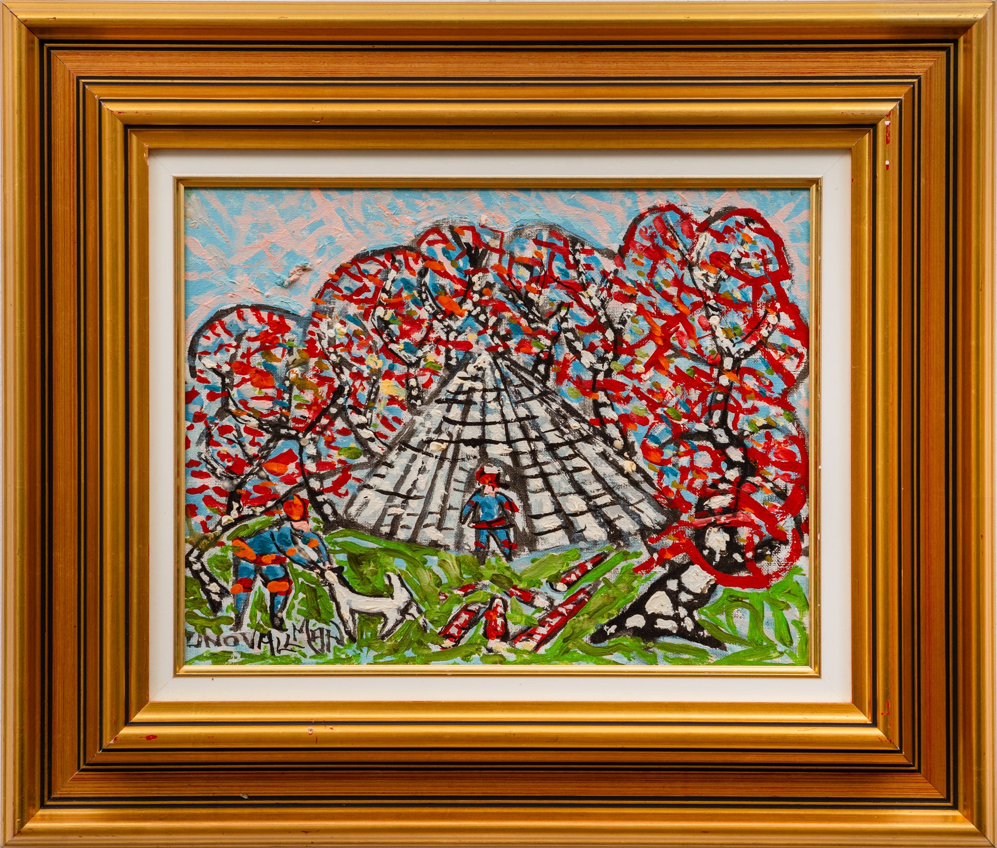 Uno Vallman - Missionskyrka, Härjedalen