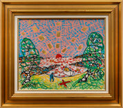 Uno Vallman - Båt i Skymning