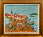 Uno Vallman - Riddarholmen, Tyska Kyrkan