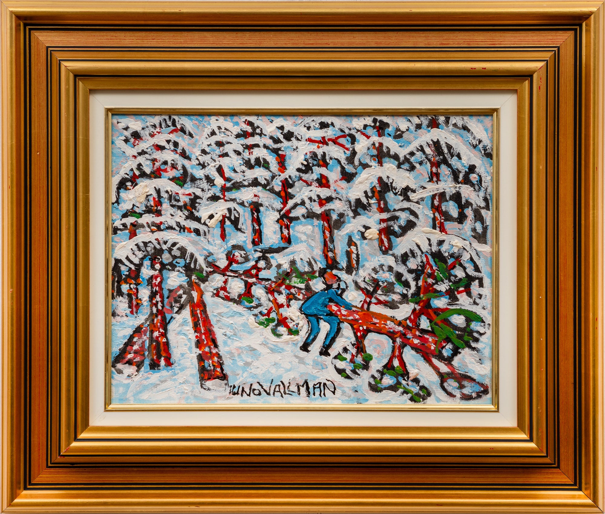 Uno Vallman - Trädfällning