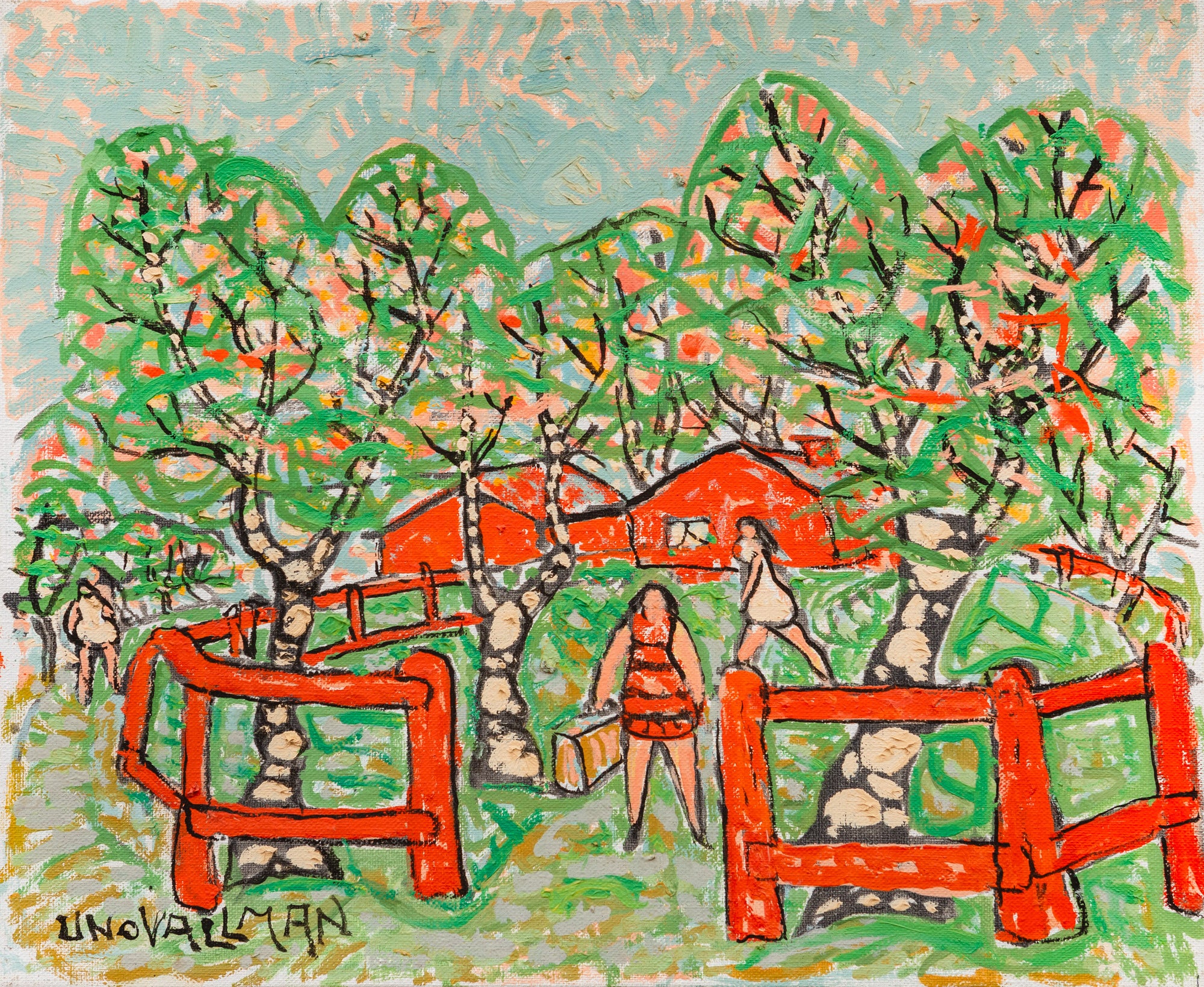 Uno Vallman - Sommar i Dalarna