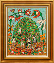 Uno Vallman - Äppelskörd, Kivik