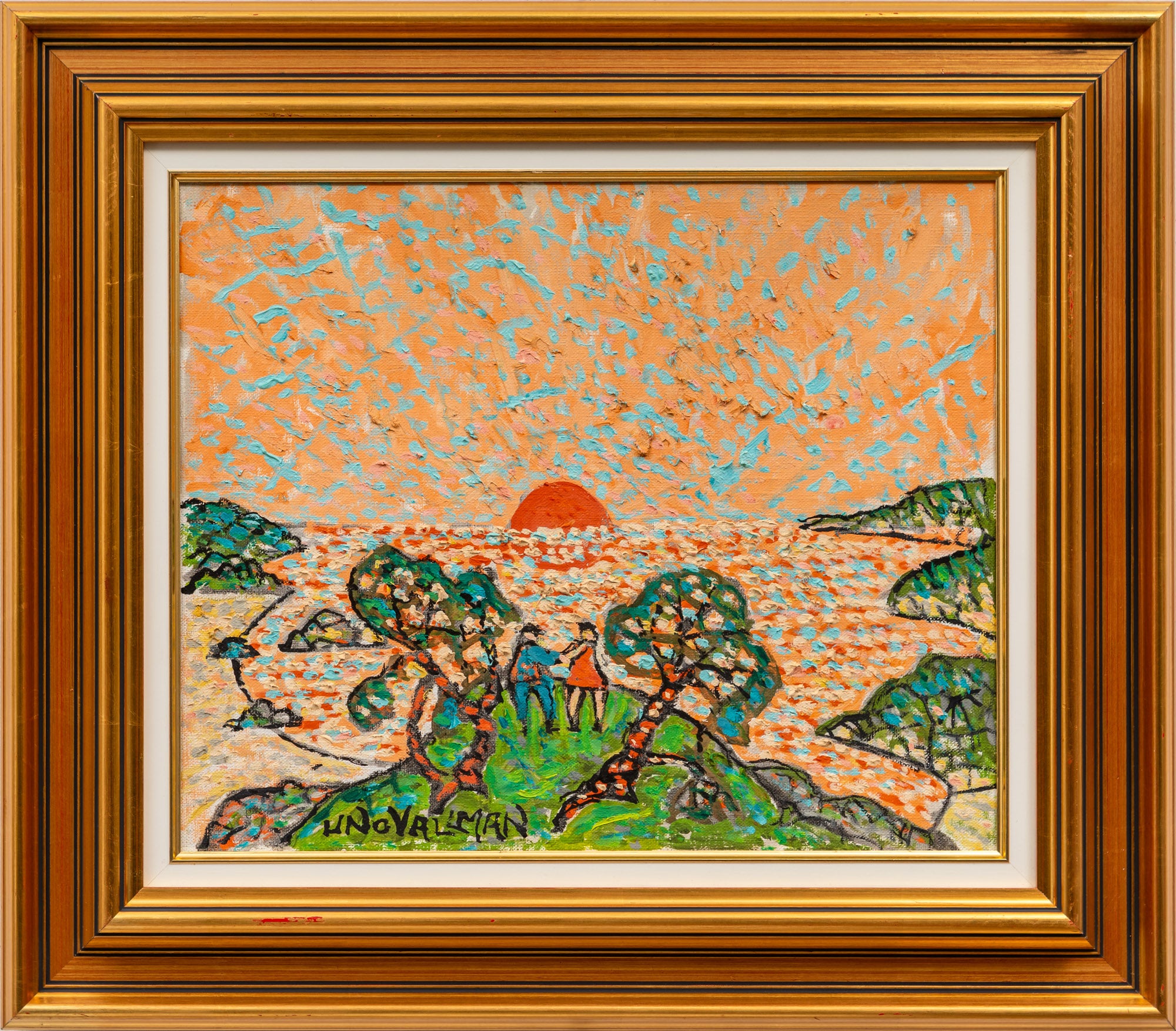 Uno Vallman - Orange Skymning