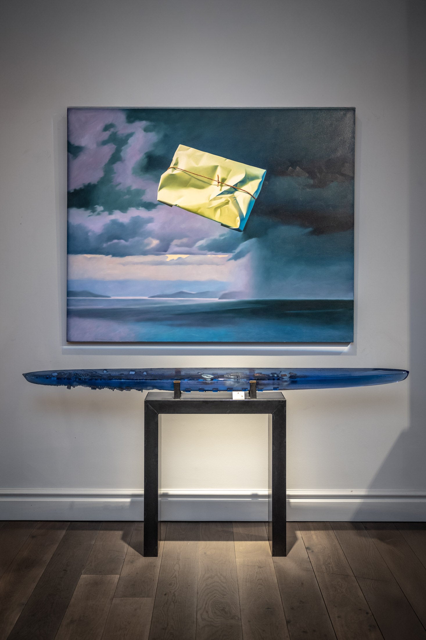 Bertil Vallien - Dark Blue Boat