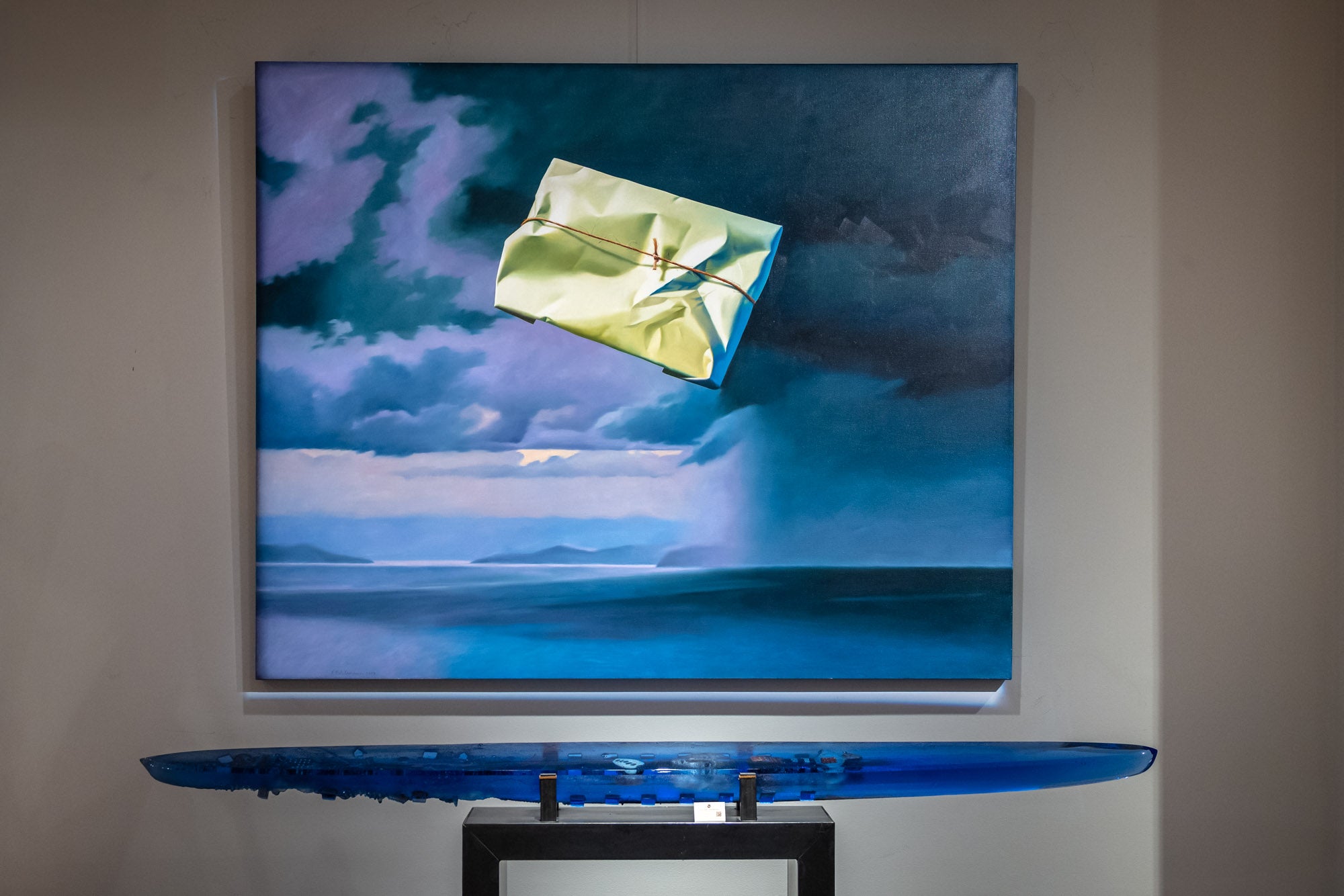 Bertil Vallien - Dark Blue Boat