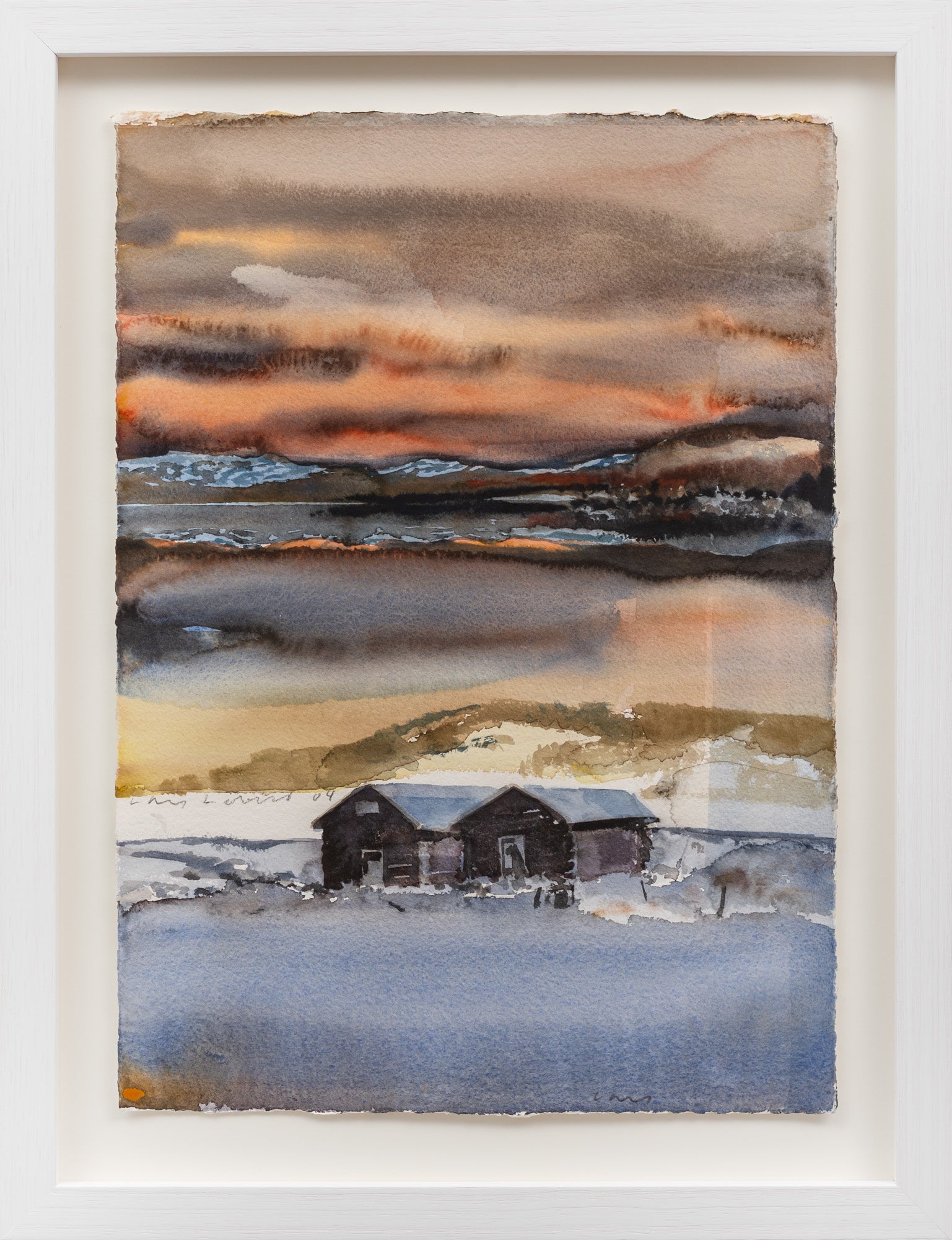 Lars Lerin - Eld i Horisonten