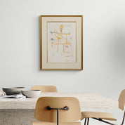 Salvador Dalí - Figure rouge avec portrait de Quevedo