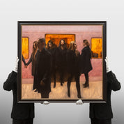 Nick Alm - Pink Subway, hållen i händer för skala