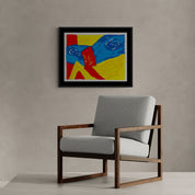 Bengt Lindström - Blått & Gult Landskap