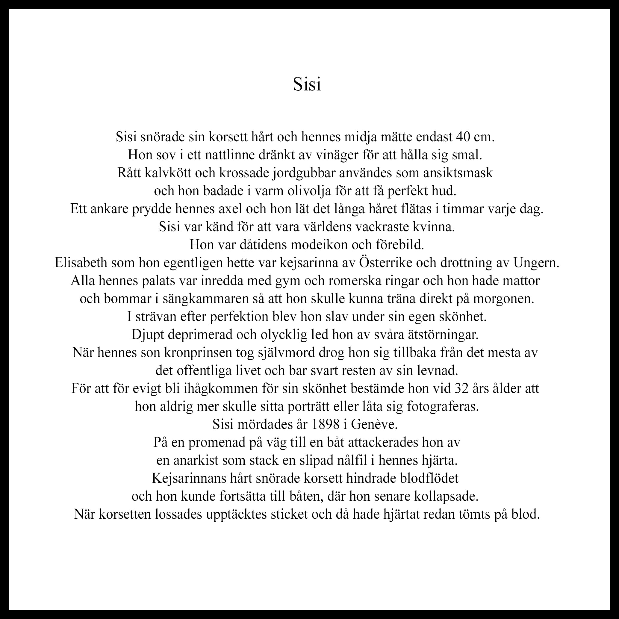 Andreas Lundberg - Sisi