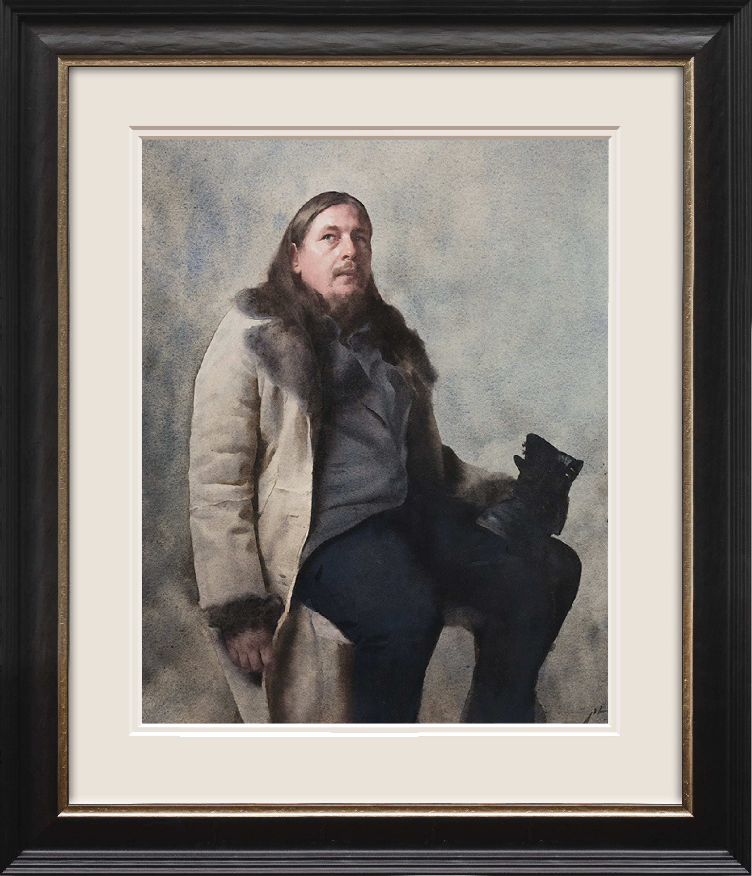 Nick Alm - Man with shoe