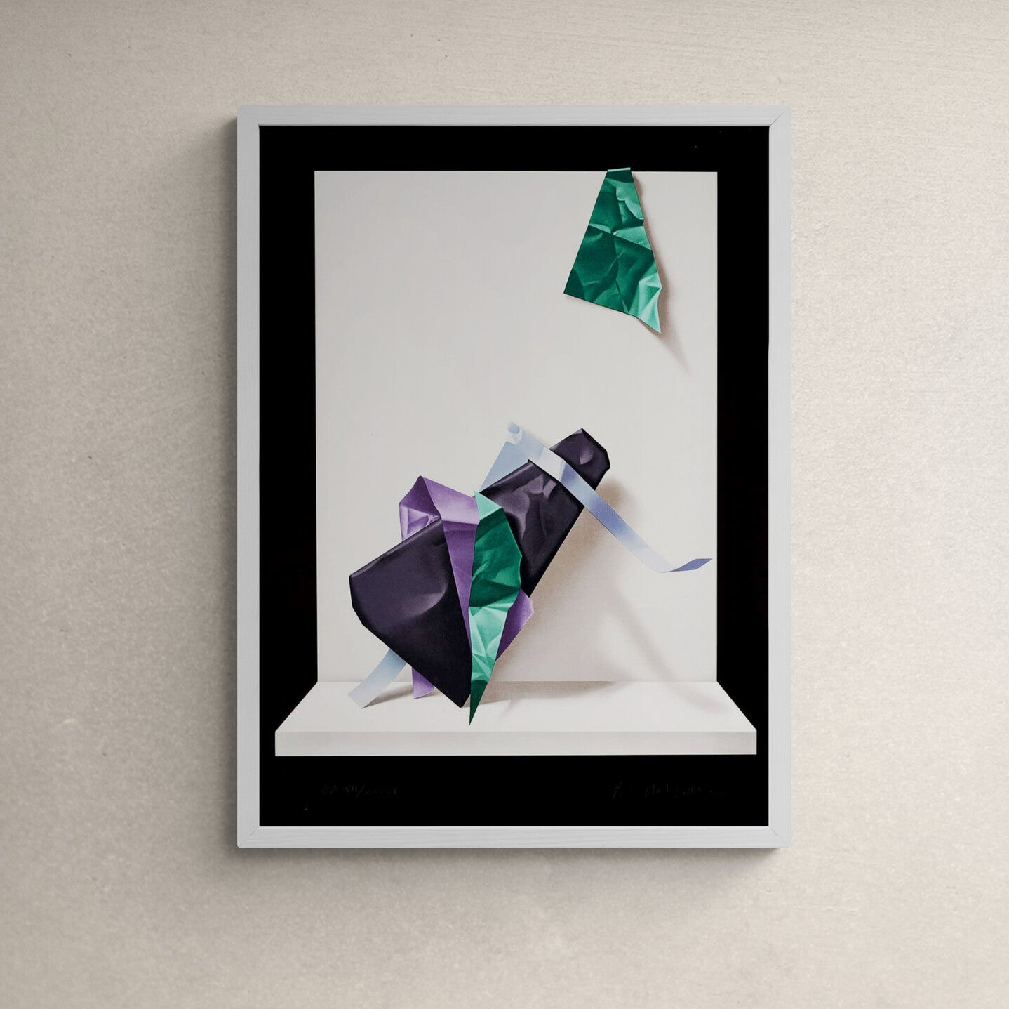 Yrjö Edelmann - Paper Objects On Shelf