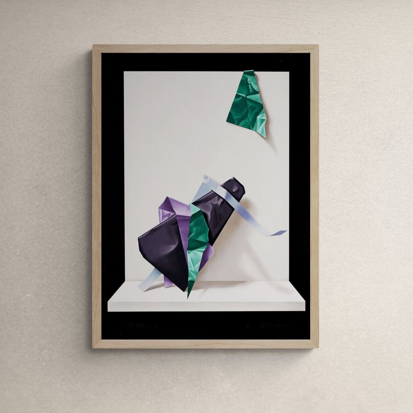 Yrjö Edelmann - Paper Objects On Shelf