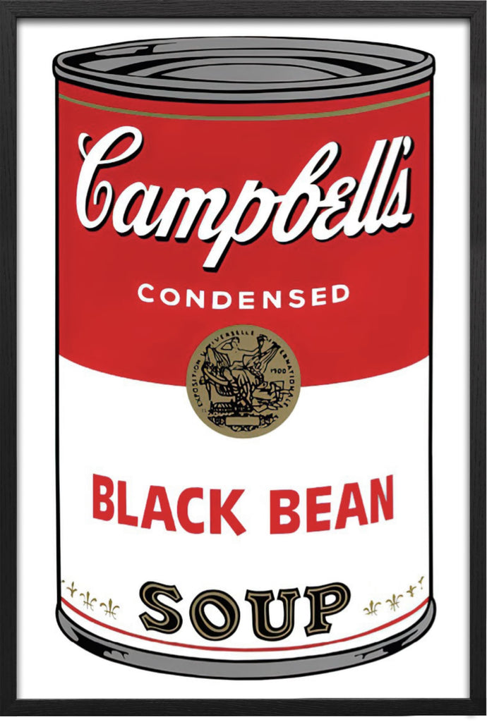 Andy Warhol - Campbell's Black Bean soup