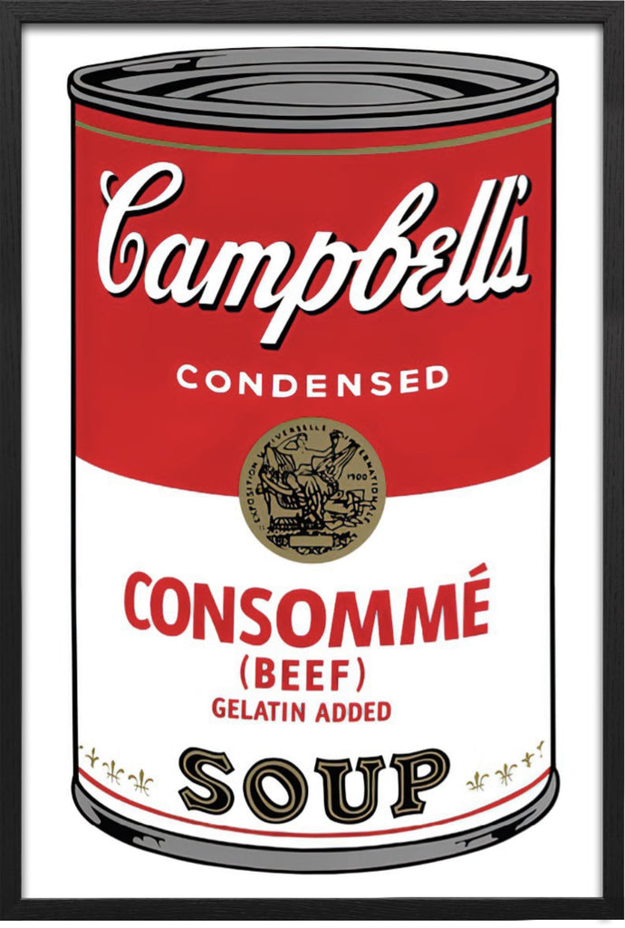 Andy Warhol - Campbell's Consommé soup