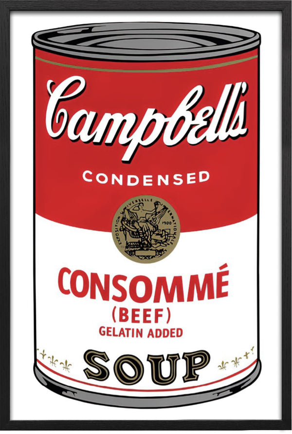Andy Warhol - Campbell's Consommé soup