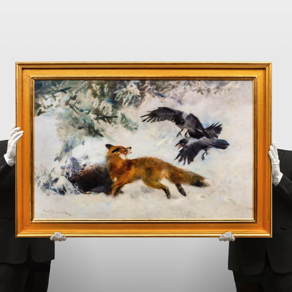 Mosse Stoopendaal - Fox and crow 