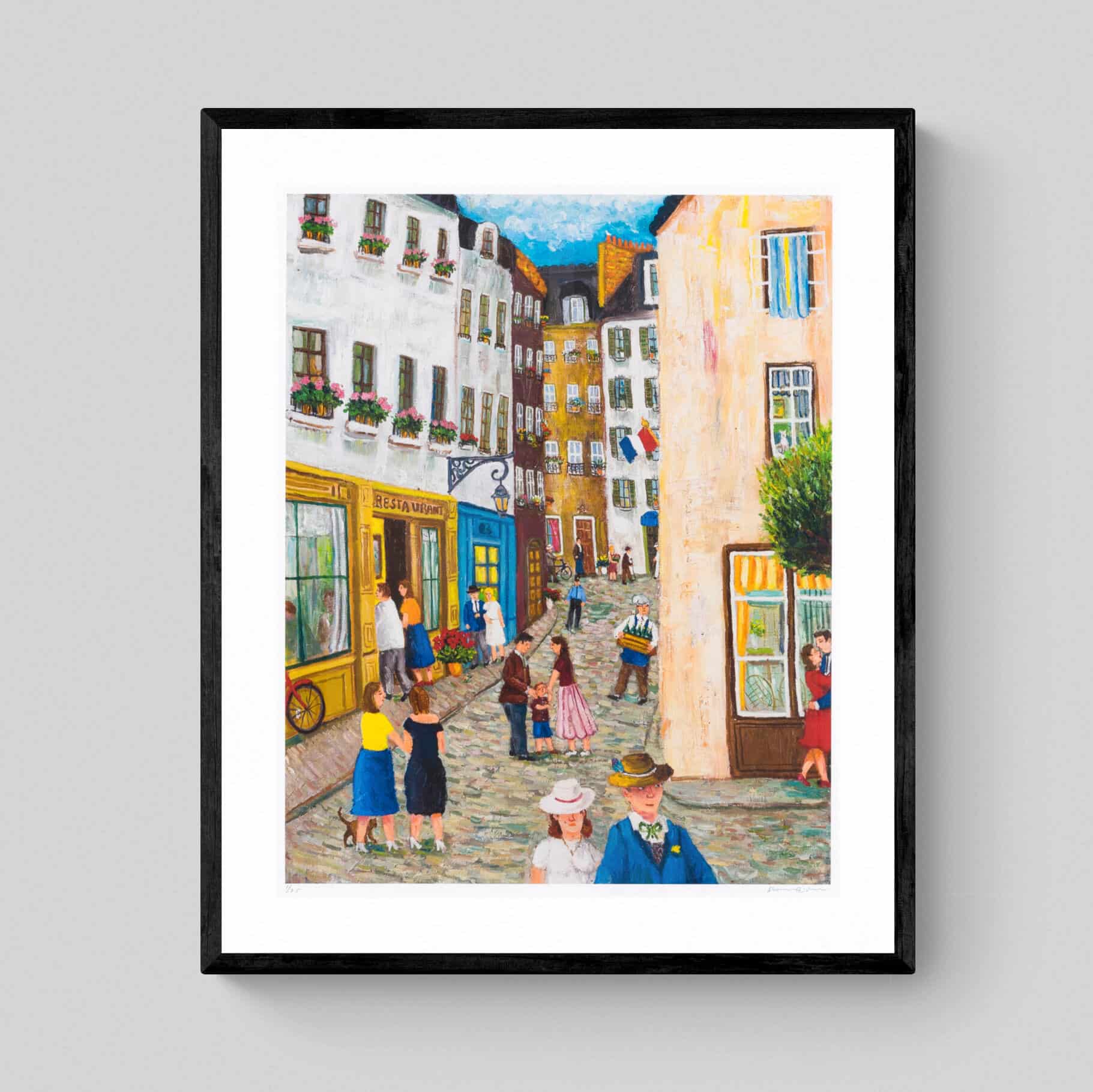 Pierre Rådsten - Gata i Paris