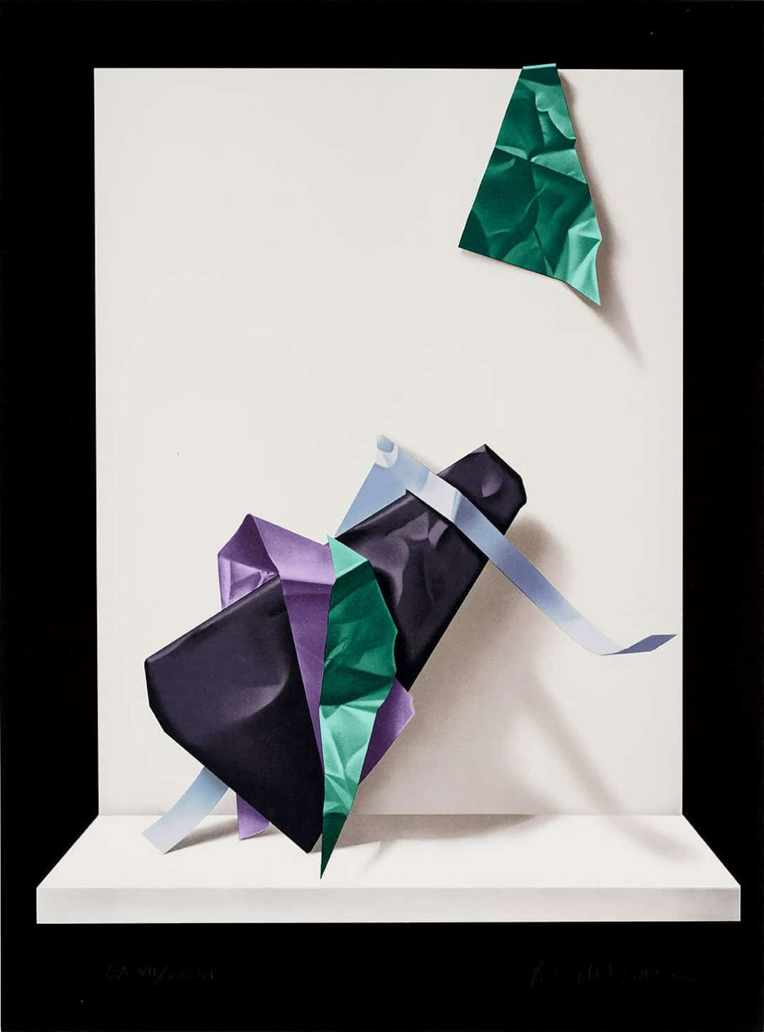 Yrjö Edelmann - Paper Objects On Shelf