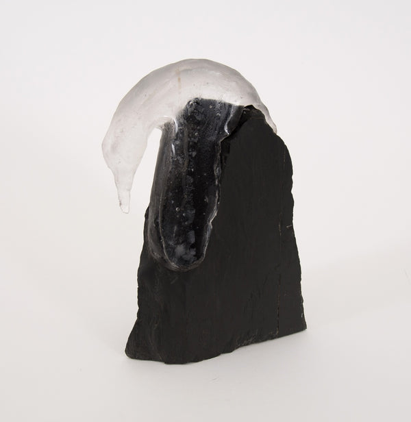 Unna Katz - Penguin, crystal glass