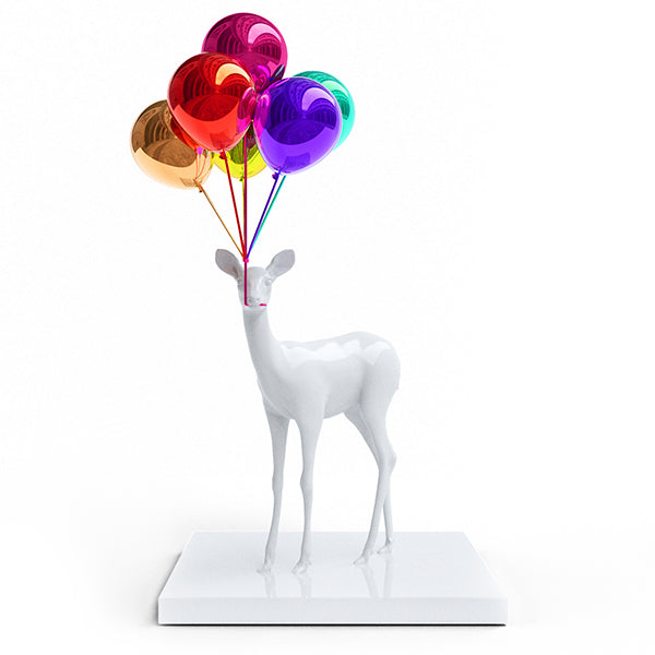 Paco Raphael - White Balloon Bambi